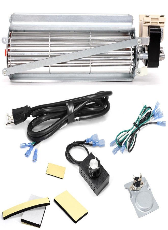 Aibabcue Fireplace Blower Fan Kit BLOT BLOTMC Replacement for Majestic, Martin, Monessen, Vermont Castings, Hearth Fireplace, BLOT Blower Fan Motor For HB-RB94, HB-RB79, R7-RB79 - Image 1